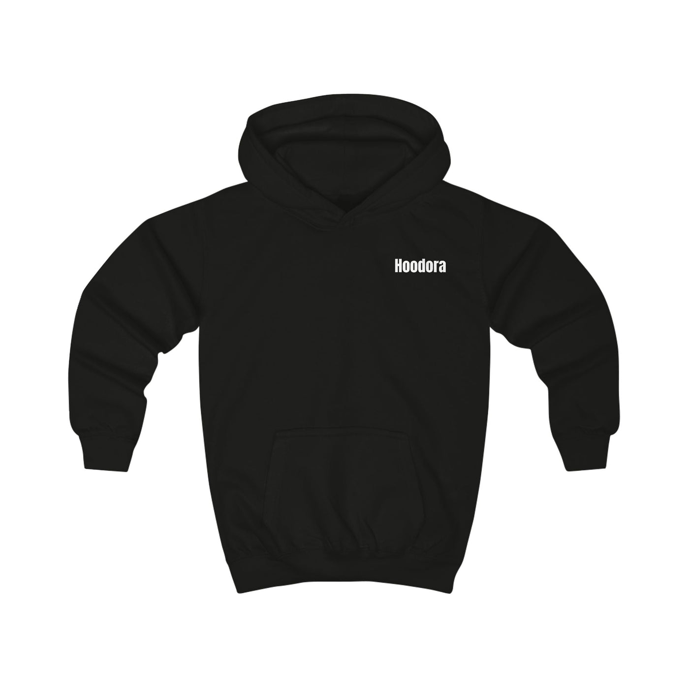 Bright Orange Kids Hoodie Hoodora