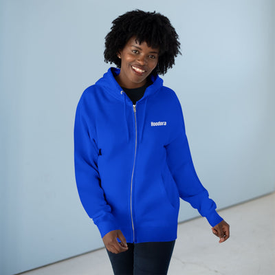 Comfortable Unisex Zip Hoodie Hoodora