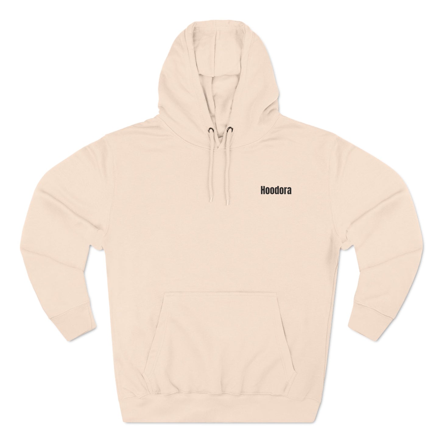 Cozy Three-Panel Fleece Hoodie - Perfect for Comfort and Style