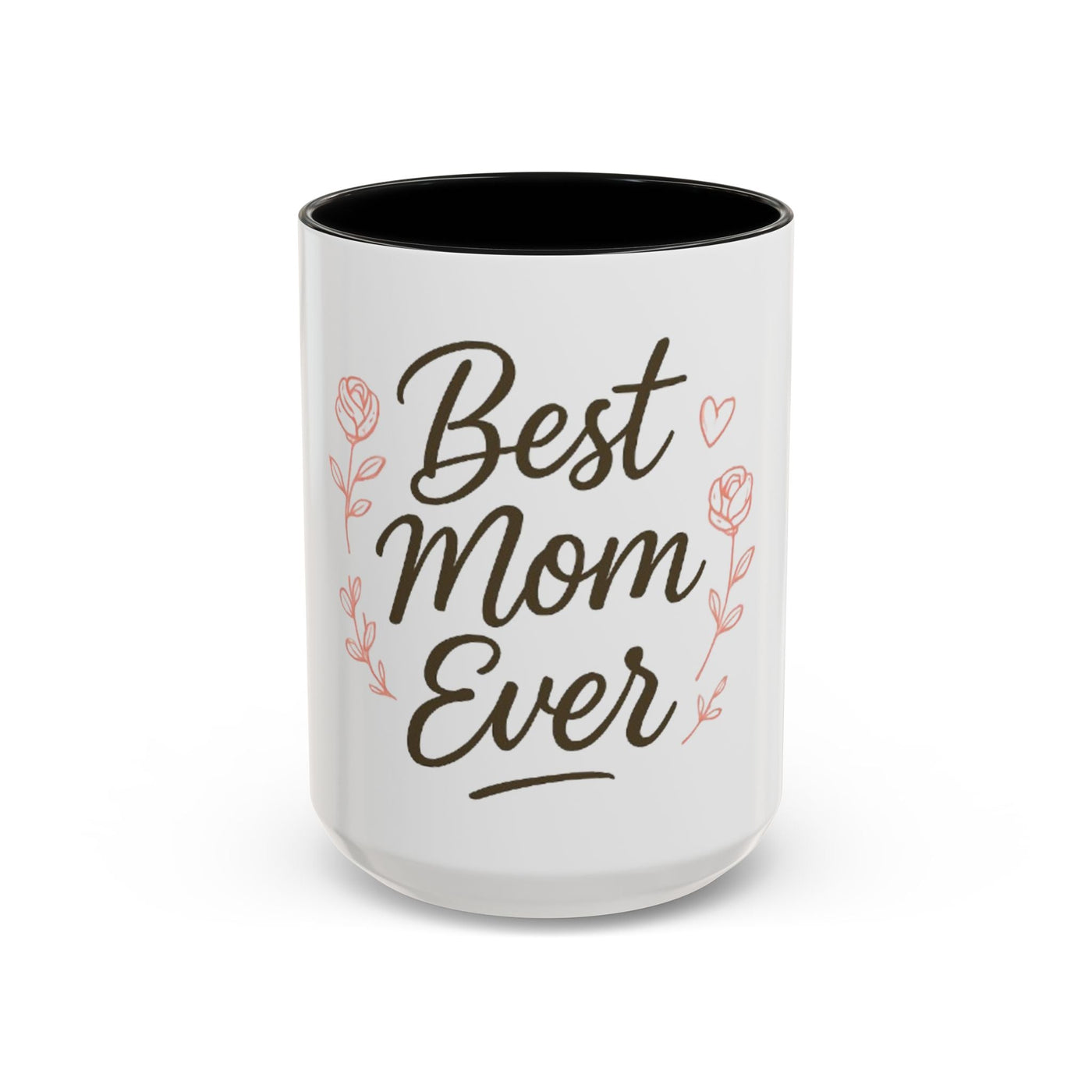 Best Mom Ever Accent Coffee Mug Hoodora