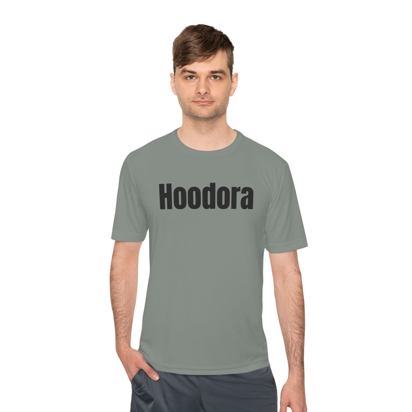 Unisex Moisture Wicking Tee Hoodora
