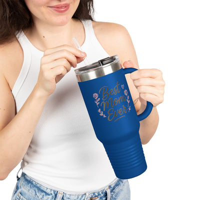 Best Mom Ever Insulated Travel Mug - Hoodora