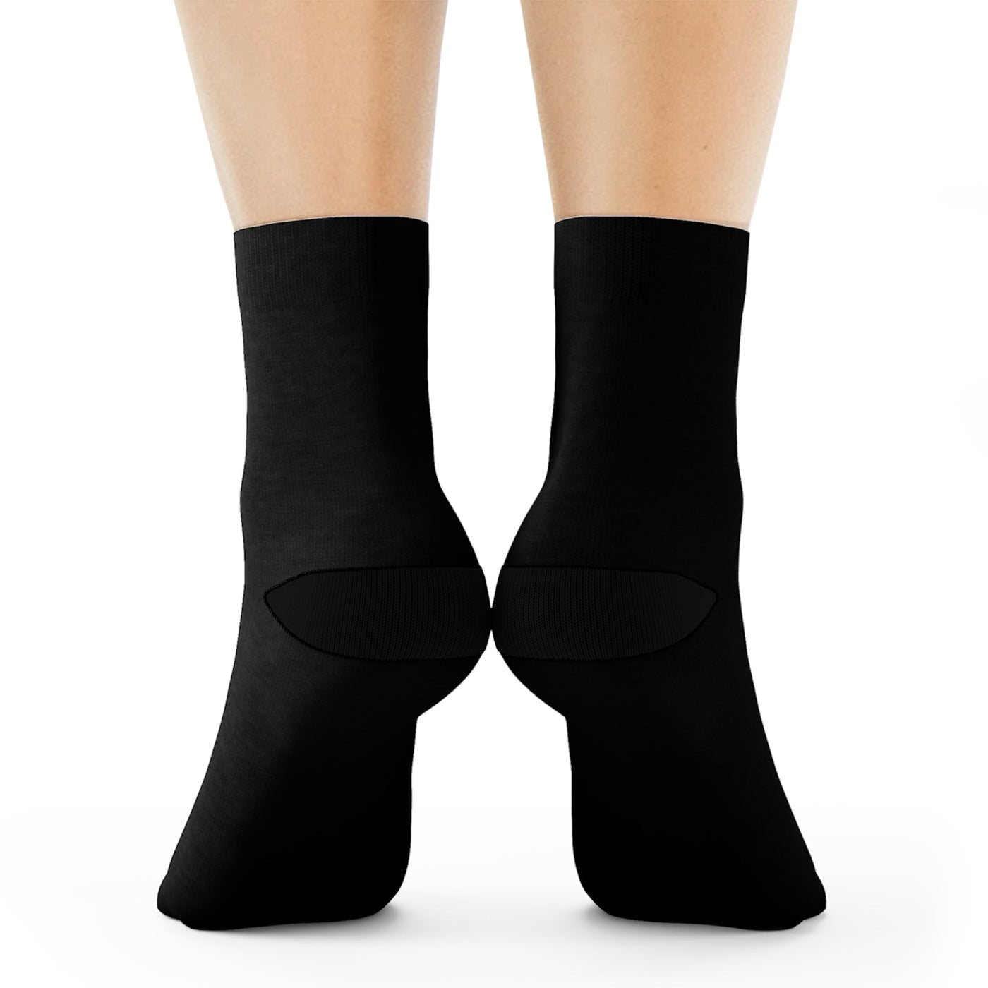 Stylish Black Crew Socks Hoodora