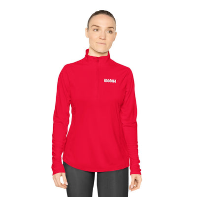 Ladies Quarter-Zip Pullover Hoodora
