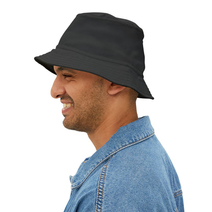 Stylish Black Bucket Hat for Outdoor Adventures