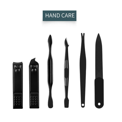 Manicure & Pedicure Art Tools Set Kits with Bag Hoodora