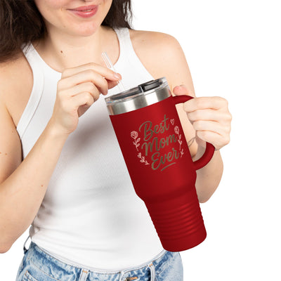 Best Mom Ever Insulated Travel Mug - Hoodora