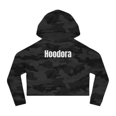 Chic Women’s Cropped Hooded Sweatshirt Hoodora