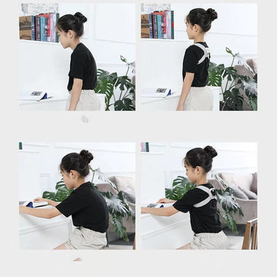 Children's Smart Belt LCD Back Corrector Sitting Posture Correction Belt Hoodora
