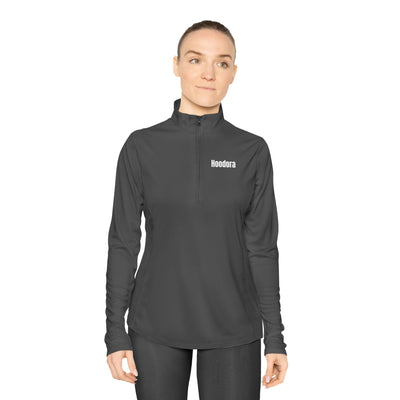 Ladies Quarter-Zip Pullover Hoodora