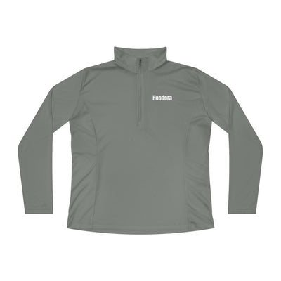 Ladies Quarter-Zip Pullover Hoodora