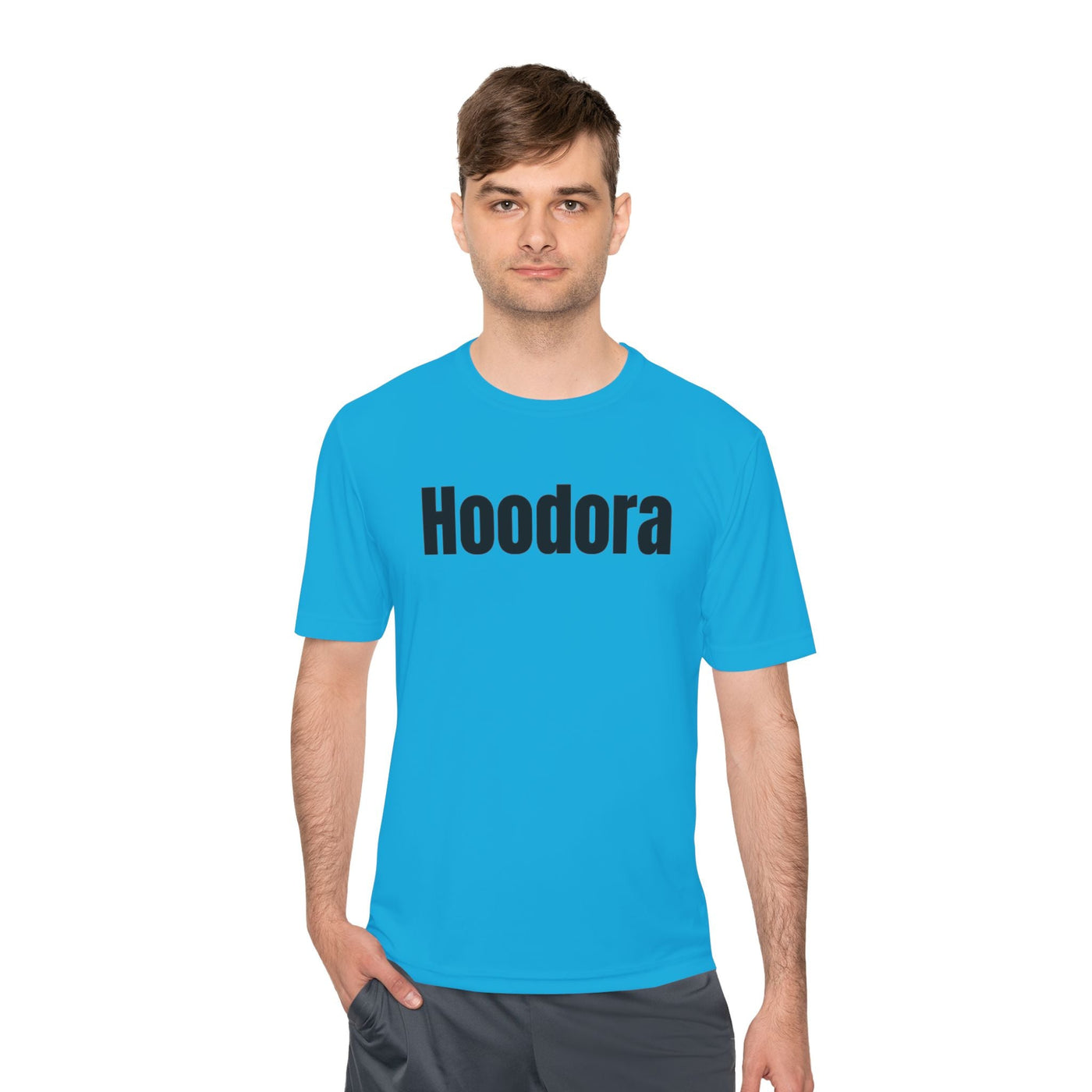 Unisex Moisture Wicking Tee Hoodora