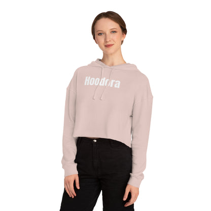 Chic Women’s Cropped Hooded Sweatshirt