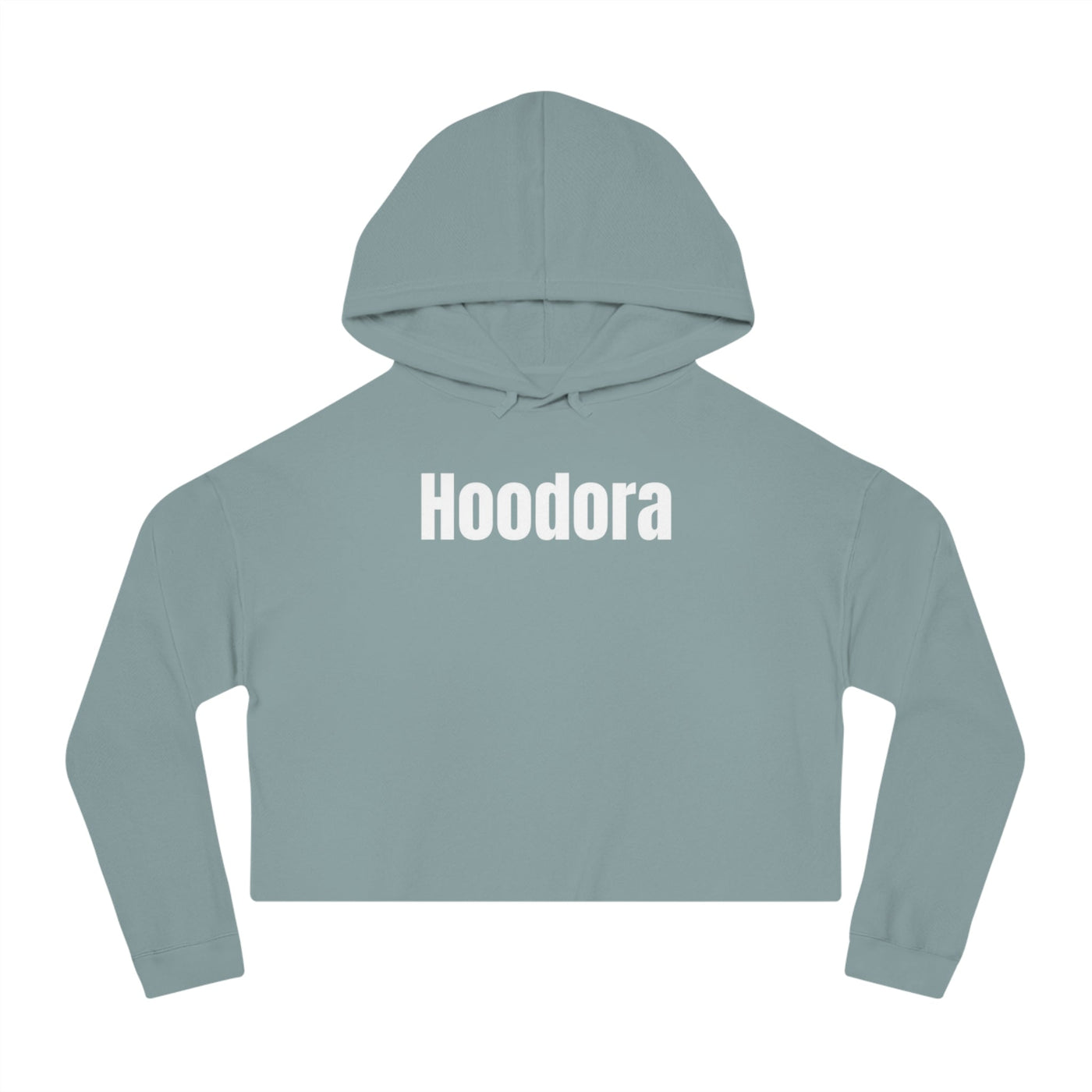 Chic Women’s Cropped Hooded Sweatshirt Hoodora
