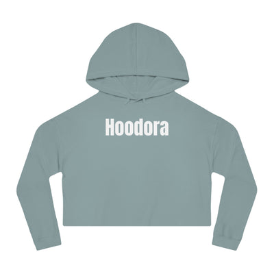 Chic Women’s Cropped Hooded Sweatshirt Hoodora