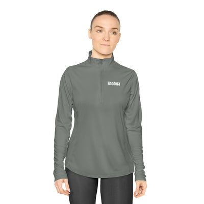 Ladies Quarter-Zip Pullover Hoodora