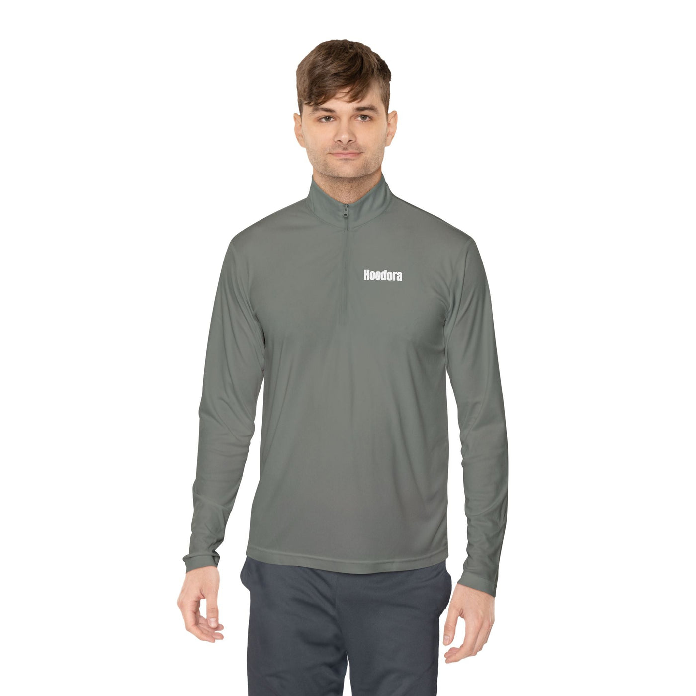 Unisex Quarter-Zip Pullover Hoodora