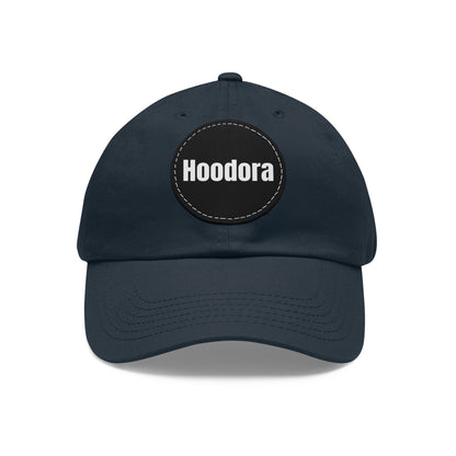 Classic Dad Hat with Round Leather Patch