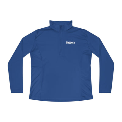 Ladies Quarter-Zip Pullover Hoodora