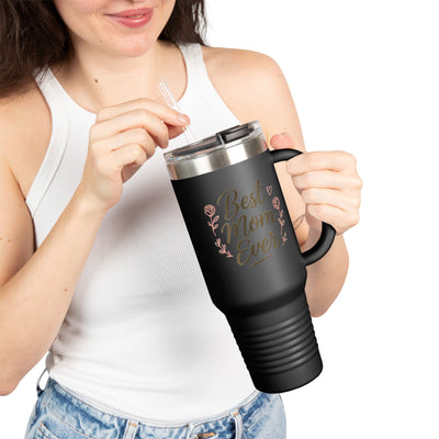 Best Mom Ever Insulated Travel Mug - Hoodora