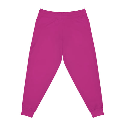 Stylish Pink Athletic Joggers for Comfort & Movement