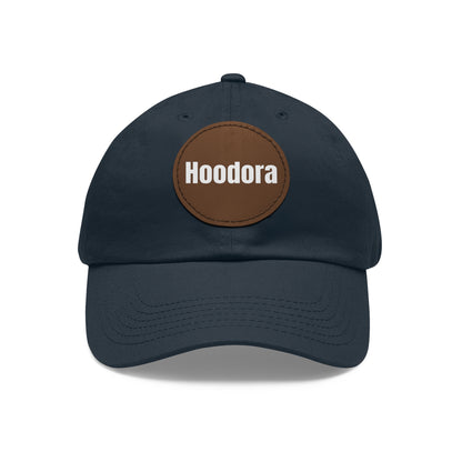 Classic Dad Hat with Round Leather Patch