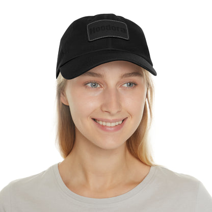 Stylish Dad Hat with Leather Patch