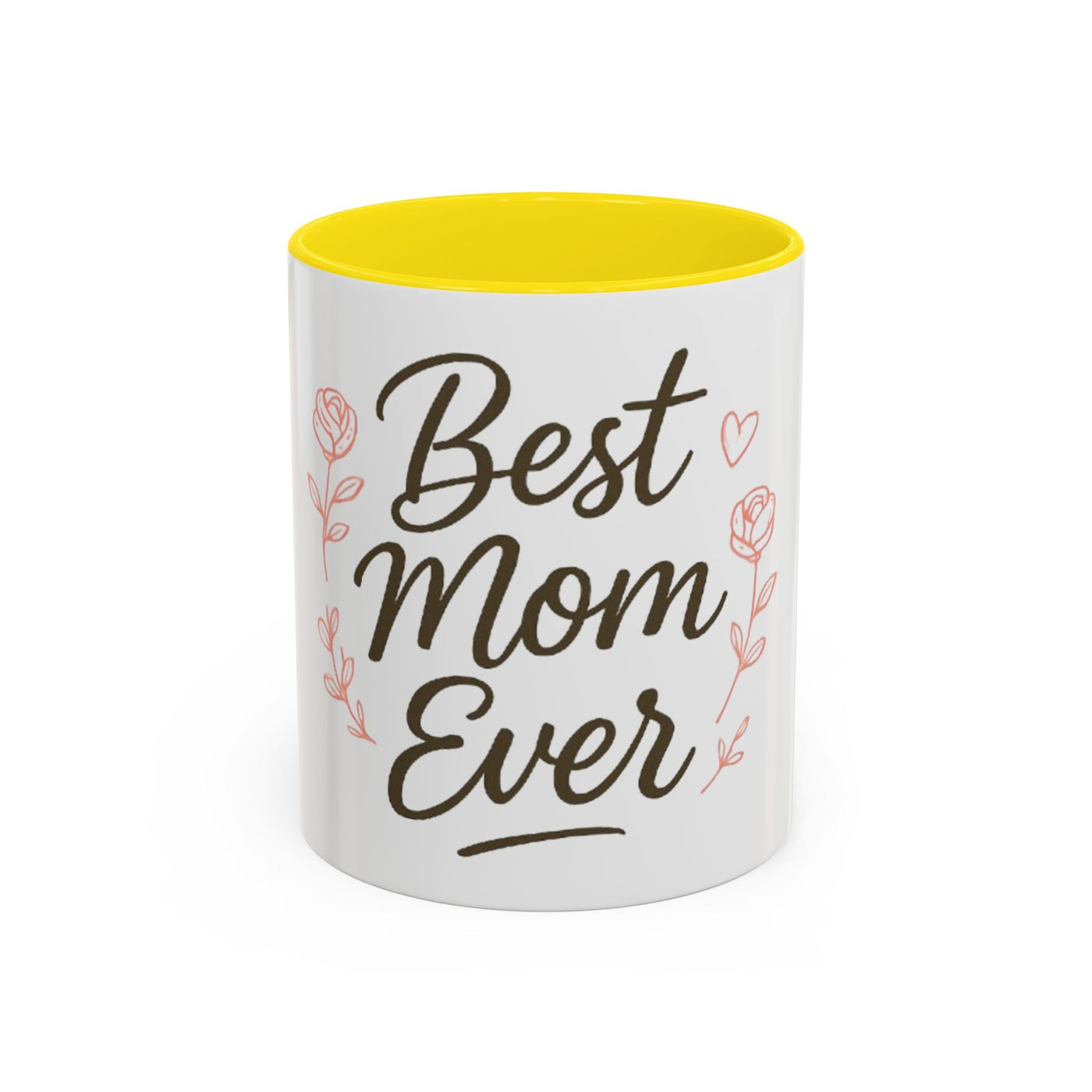Best Mom Ever Accent Coffee Mug Hoodora