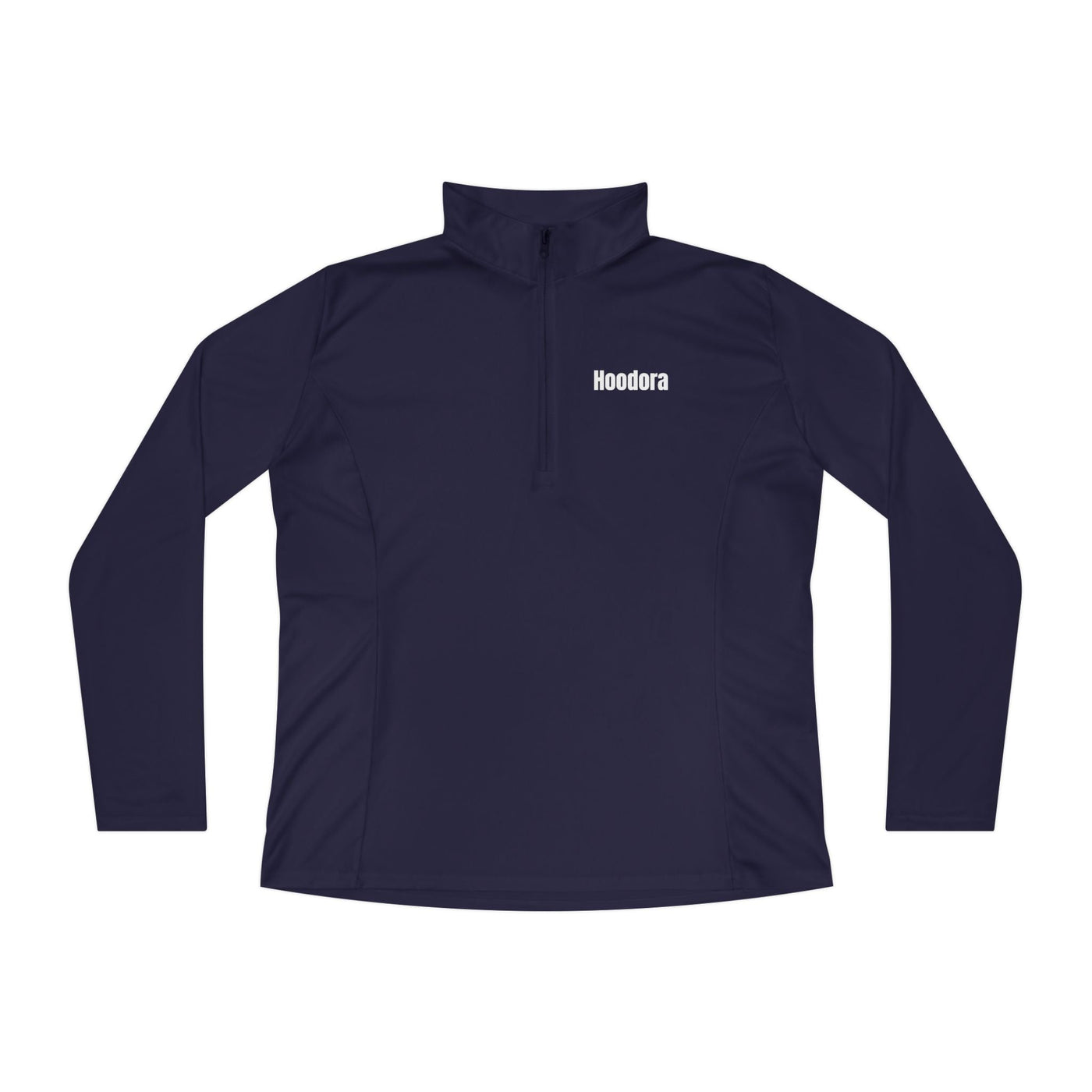 Ladies Quarter-Zip Pullover Hoodora