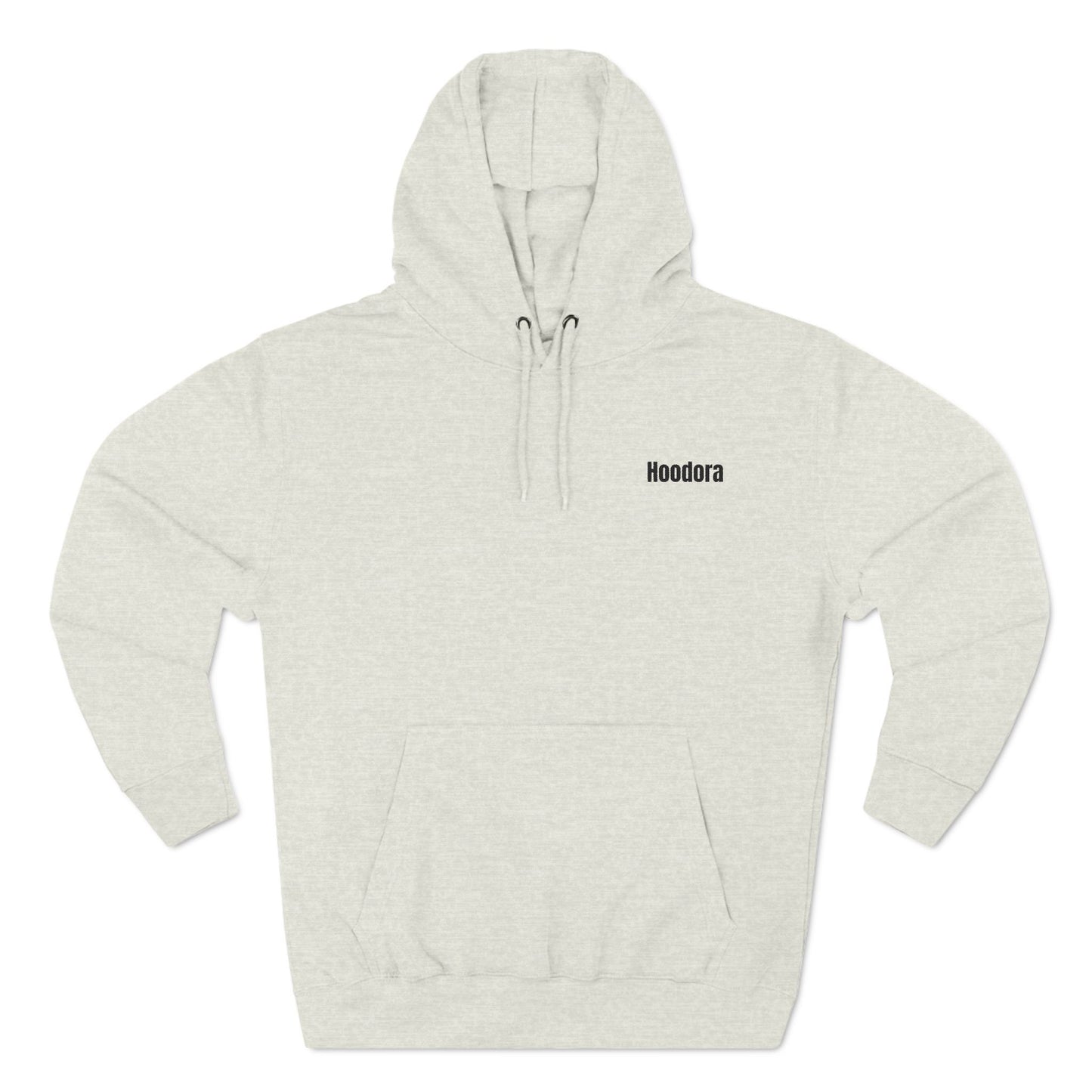 Cozy Three-Panel Fleece Hoodie - Perfect for Comfort and Style