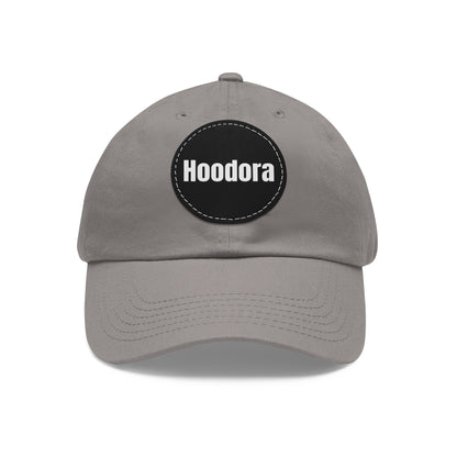 Classic Dad Hat with Round Leather Patch