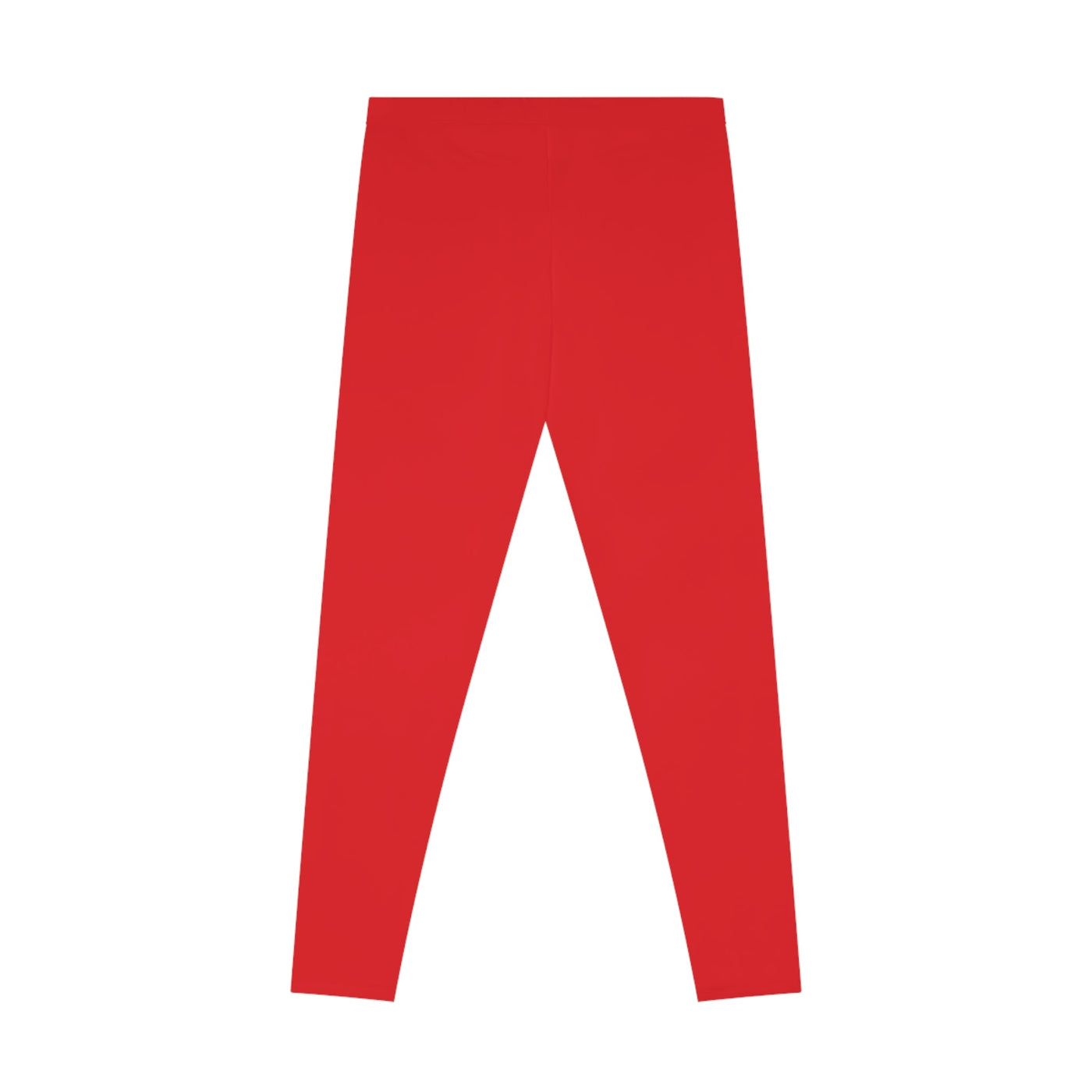 Bold Red Stretchy Leggings Hoodora