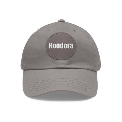 Classic Dad Hat with Round Leather Patch