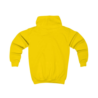 Bright Orange Kids Hoodie Hoodora