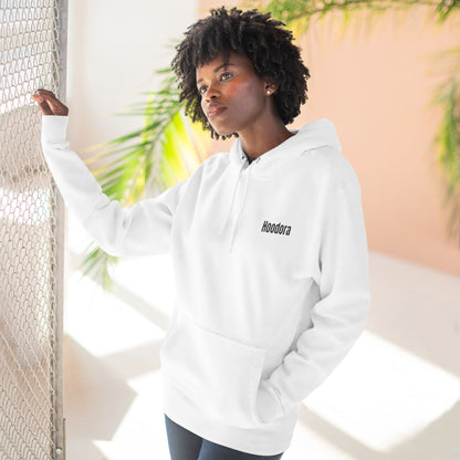 Cozy Three-Panel Fleece Hoodie - Perfect for Comfort and Style