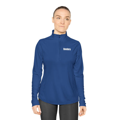 Ladies Quarter-Zip Pullover Hoodora