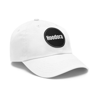 Classic Dad Hat with Round Leather Patch Hoodora
