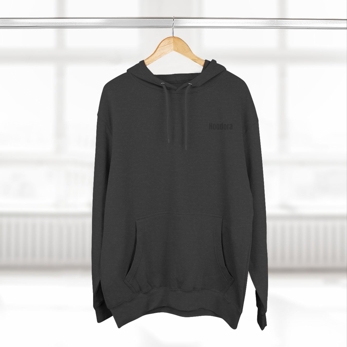 Cozy Three-Panel Fleece Hoodie - Perfect for Comfort and Style