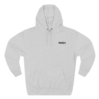 Cozy Three-Panel Fleece Hoodie - Perfect for Comfort and Style