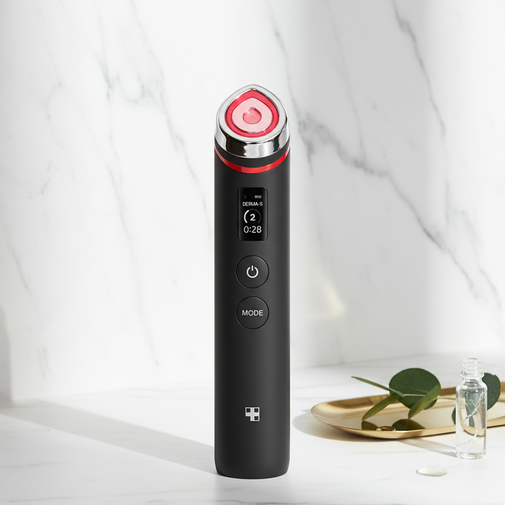 Age-R Booster Pro™ – 6-in-1 LED Glass Glow Device for Radiance, Firmness & Pore Care BANAZ