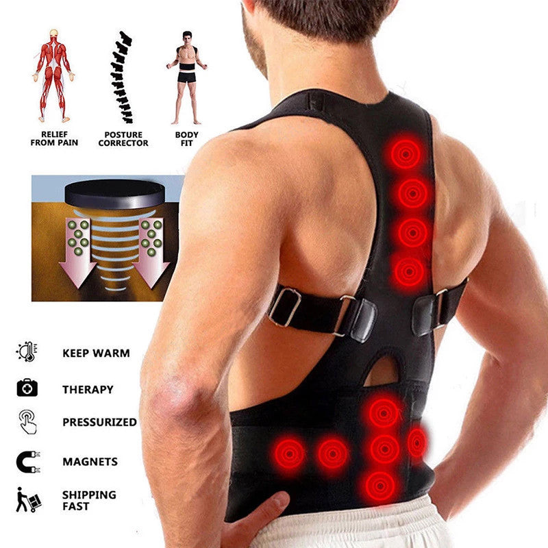 Kyphotone Back Posture Corrector Shoulder Straight Strap Hoodora