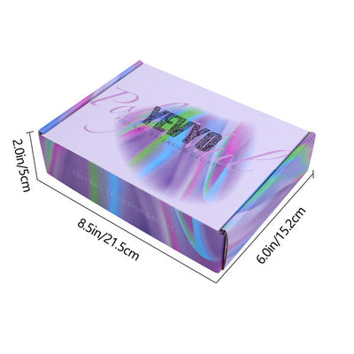 6 PCS Polygel Nail Kits With UV Light, Sliding Solution, Top Primer, Builder Nail Art Tools Hoodora